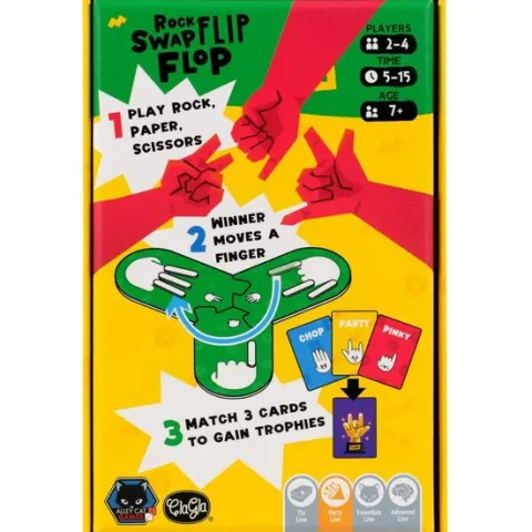 Alley Cat Games: Rock Swap Flip-Flop