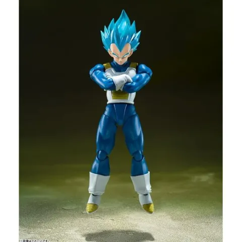 Bandai Dragon Ball Super: S.H.Figuarts Super Saiyan Vegeta - The Pride of Saiyans Action Figure