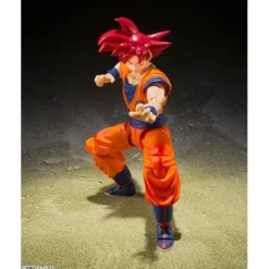 Bandai Dragon Ball Z S.H.Figuarts Super Saiyan Son Goku (Saiyan God Instilled with the Light of Righteous Hearts) Action Figure