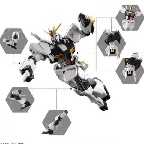 Bandai Entry Grade Nu Gundam EG 1/144 Model Kit