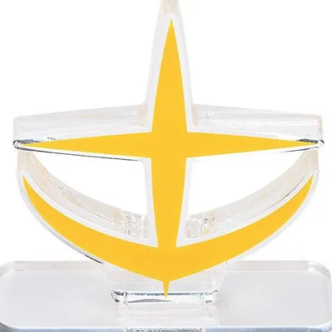 Bandai Gundam EFSF Symbol Logo Display