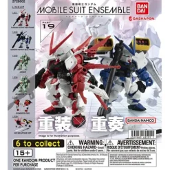 Bandai Gundam Mobile Suit Ensemble Part 19 Gashapon Gacha Capsule Toy - 1 Random