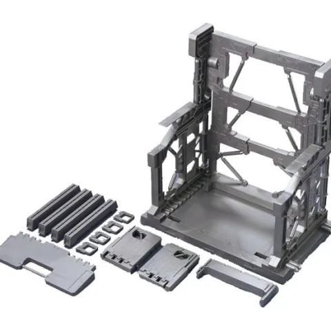 Bandai Gundam System Base 001 Gunmetal HG 1/144 Builders Parts Display Stand