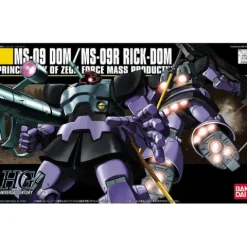 Bandai HGUC Gundam #059 MS-09 Dom / Rick Dom HG 1/144 Model Kit
