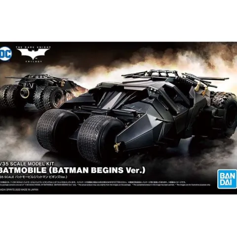 Bandai Hobby Batmobile Batman Begins Ver. 1/35 Scale Model Kit