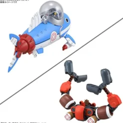 Bandai Hobby Chopper Robo No.3 & No.5 (Chopper Submarine & Chopper Crane) Figure Model Kit