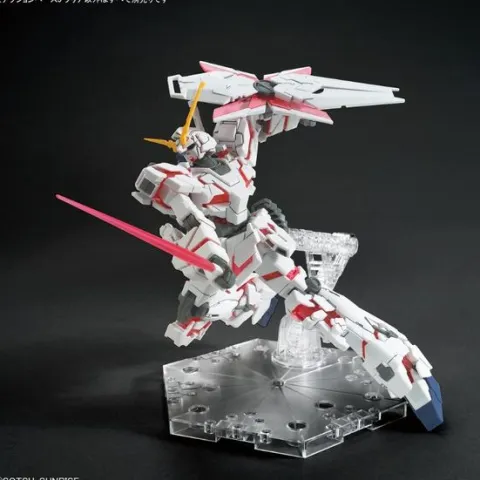 Bandai Hobby Gundam Action Base 5 Clear Gunpla 1/144 Scale Display Stand