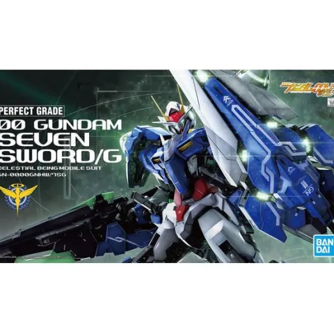 Bandai Hobby Gundam 00 Seven Sword Seven Sword/G 1/60 PG Perfect Grade Model Kit