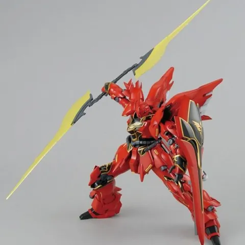 Bandai Hobby Gundam Unicorn Gundam Sinanju MG 1/100 Scale Model Kit