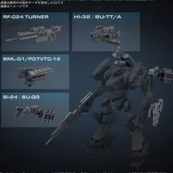 Bandai Hobby 30MM Option Parts Armored Core VI Weapon Set 05