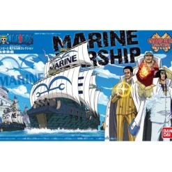 Bandai Hobby One Piece Marine Warship Grand Ship Collection Model Kit