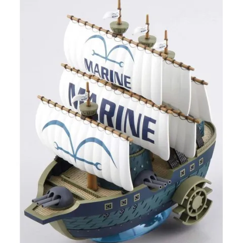 Bandai Hobby One Piece Marine Warship Grand Ship Collection Model Kit