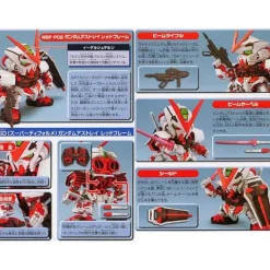 Bandai Hobby SEED BB #248 Gundam Astray Red Frame SD Model Kit