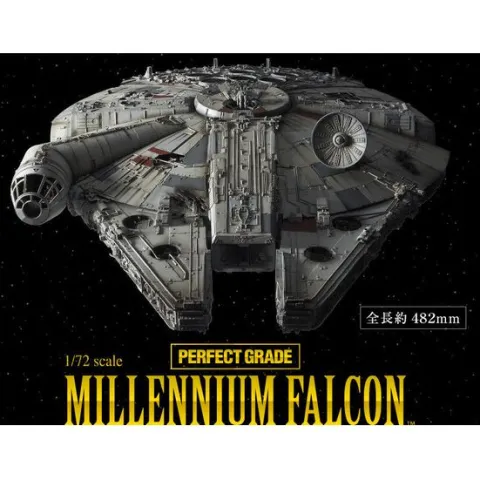 Bandai Hobby Star Wars Millennium Falcon PG Perfect Grade 1/72 Scale Model Kit