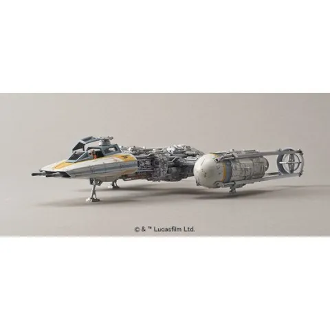 Bandai Hobby Star Wars Y-Wing Starfighter 1/72 Scale Model Kit