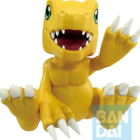 Bandai Ichibansho Digimon Agumon & Gabumon Clash of Light and Darkness Figure Statue