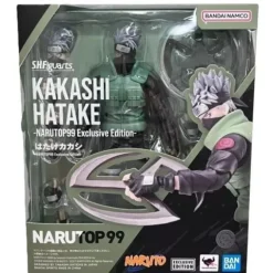 Bandai Naruto NARUTOP99 Exclusive S.H.Figuarts Kakashi Hatake Action Figure