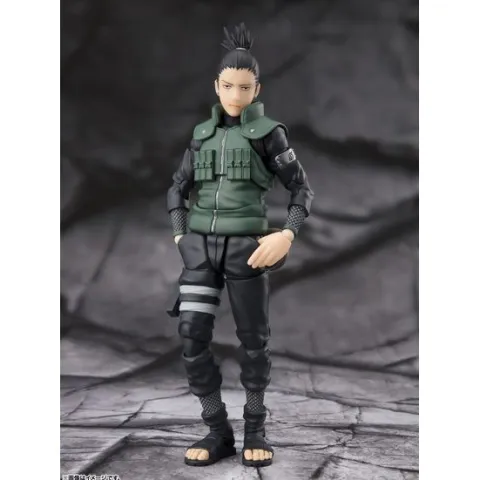 Bandai Naruto S.H.Figuarts Shikamaru Nara -Brilliant Strategist- Action Figure