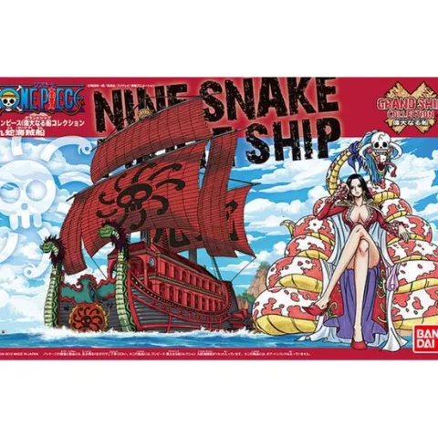 Bandai One Piece Grand Ship Collection Nine Snake Kuja Pirate Ship Model Kit