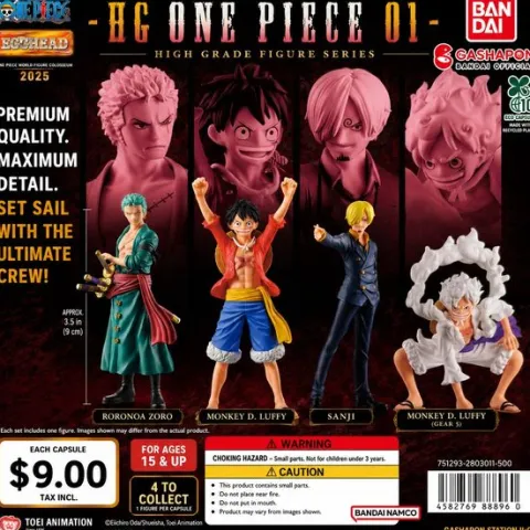 Bandai Premium Gashapon One Piece HG Figure Collection 01 Gacha - 1 Random