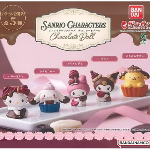 Bandai Sanrio Characters Chocolate Doll Gashapon Gacha Figure - 1 Random