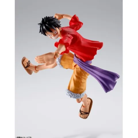 Bandai S.H.Figuarts One Piece The Raid on Onigashima Monkey D. Luffy Action Figure