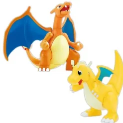 Bandai Spirit Pokemon Plamo Charizard & Dragonite Figure Model Kit