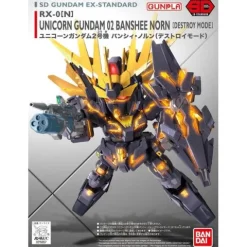 Bandai Spirits SD EX-Standard RX-0 Unicorn Gundam Banshee Norn (Destroy) Model Kit