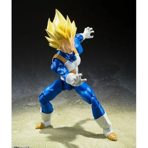 Bandai Tamashii Dragon Ball Z S.H. Figuarts Super Saiyan Vegeta -Awakened Super Saiyan Blood- Action Figure