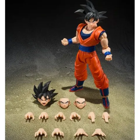 Bandai Tamashii Nations Dragon Ball Z Son Goku Kind Hearted Saiyan Action Figure