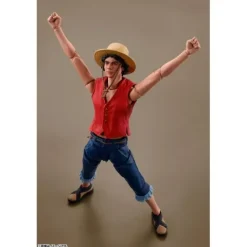 Bandai Tamashii Nations Netflix One Piece S.H.Figuarts Monkey D Luffy Action Figure