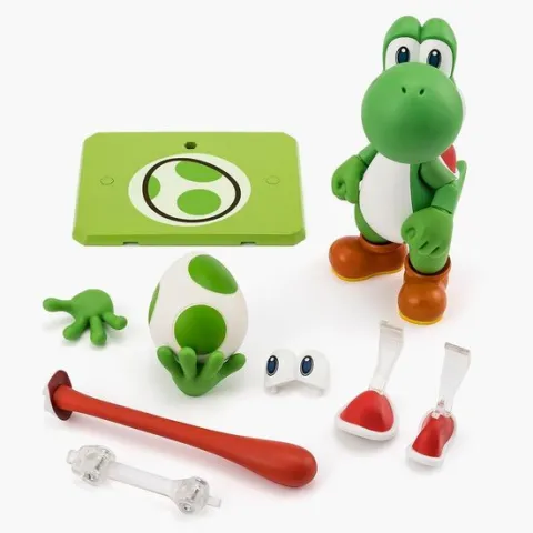 Bandai Tamashii Nations S.H.Figuarts Super Mario Yoshi Action Figure