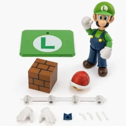 Bandai Tamashii Nations S.H.Figuarts Super Mario Luigi Action Figure