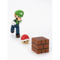 Bandai Tamashii Nations S.H.Figuarts Super Mario Luigi Action Figure