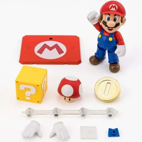 Bandai Tamashii Nations S.H.Figuarts Super Mario Mario Action Figure