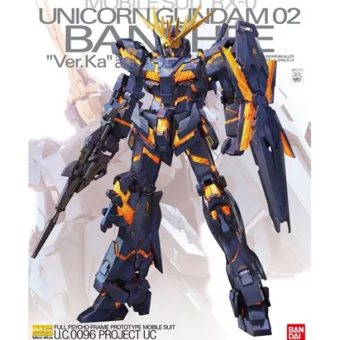 Bandai Unicorn Gundam 02 Banshee Ver.Ka MG 1/100 Scale Model Kit