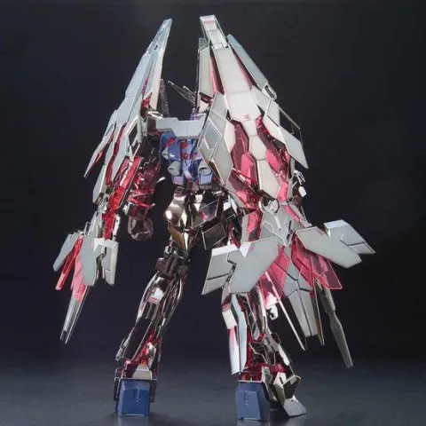 Bandai Unicorn Gundam 03 Phenex Destroy Mode Gold & Silver Coating Set GFT HG 1/144 Model Kit