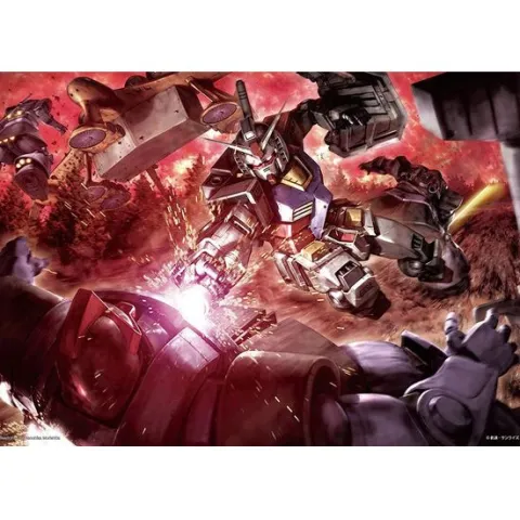 Beverly Gundam Battle with the Black Tri-Stars Jigsaw Puzzle (1000 Pieces)