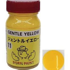 Born Paint TRU42023 Gentle Yellow 15ml Lacquer Paint Bottle