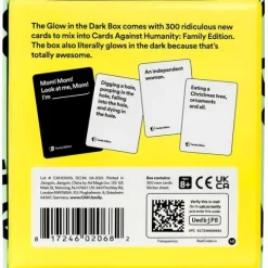 Cards Against Humanity: Family Edition Glow in The Dark Box 300-Card Expansion