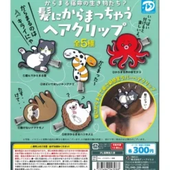 DIS Hair Clips that Get Tangled in Your Hair Gachapon Capsule Figure (1 Random)