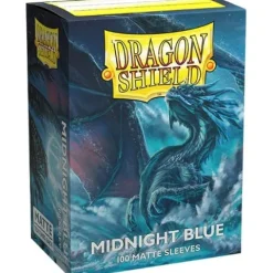Dragon Shield 100ct Box - Midnight Blue Matte Sleeves