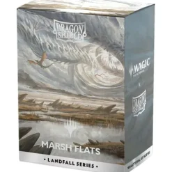 Dragon Shield Dual Matte Art Marsh Flats (100ct) Protective Sleeves