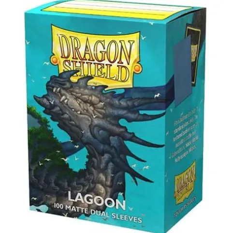 Dragon Shield Dual Matte Lagoon (100ct) Protective Sleeves