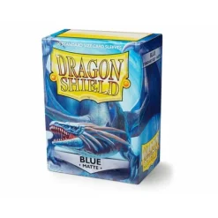 Dragon Shield Matte Blue 100 Protective Sleeves