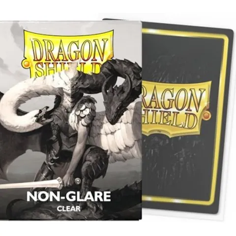 Dragon Shield Matte Non-Glare Clear (100ct) Protective Sleeves