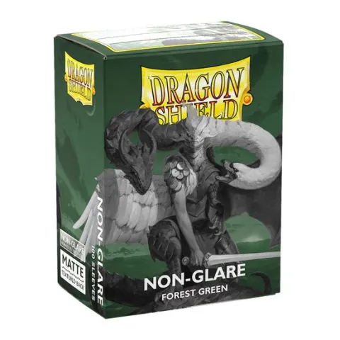 Dragon Shield Matte Non-Glare Forest Green (100ct) Protective Sleeves
