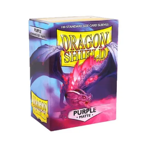 Dragon Shield Matte Purple 100 Protective Sleeves