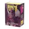 Dragon Shield Matte Sparkles Pink Sapphire 100 Protective Sleeves