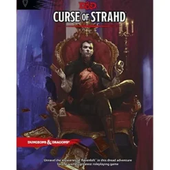 Dungeons and Dragons RPG: Curse of Strahd Campaign Hard Cover Book